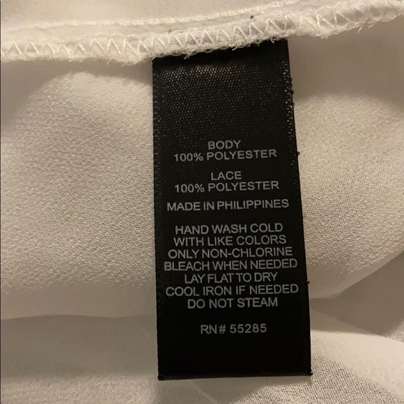 Express Sheer coverup w/ lace NWT - Picture 7 of 7